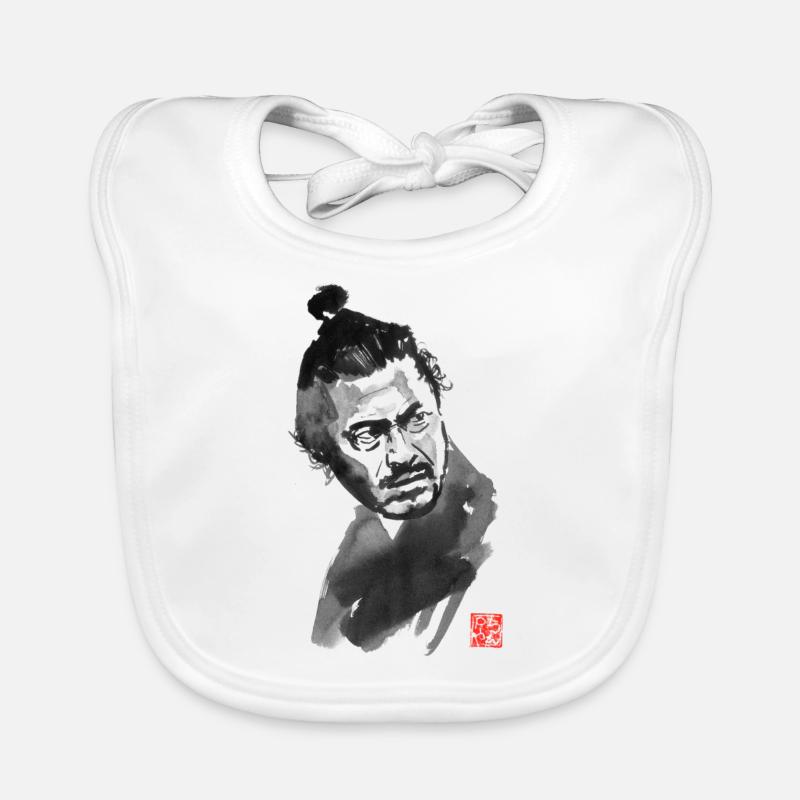 the samurai Organic Baby Bibs