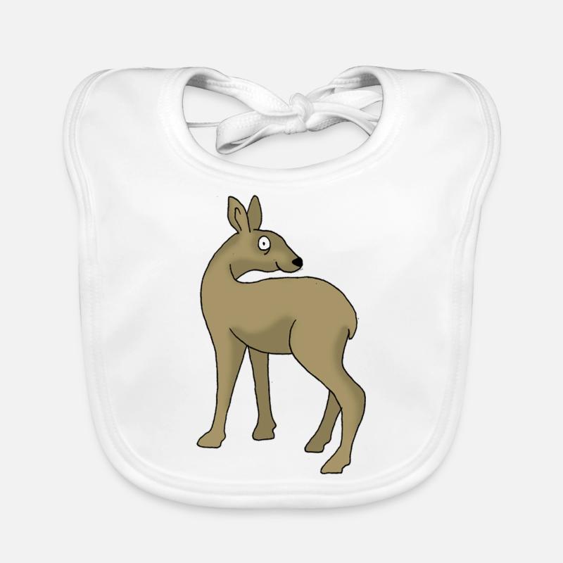 Roe deer Organic Baby Bibs