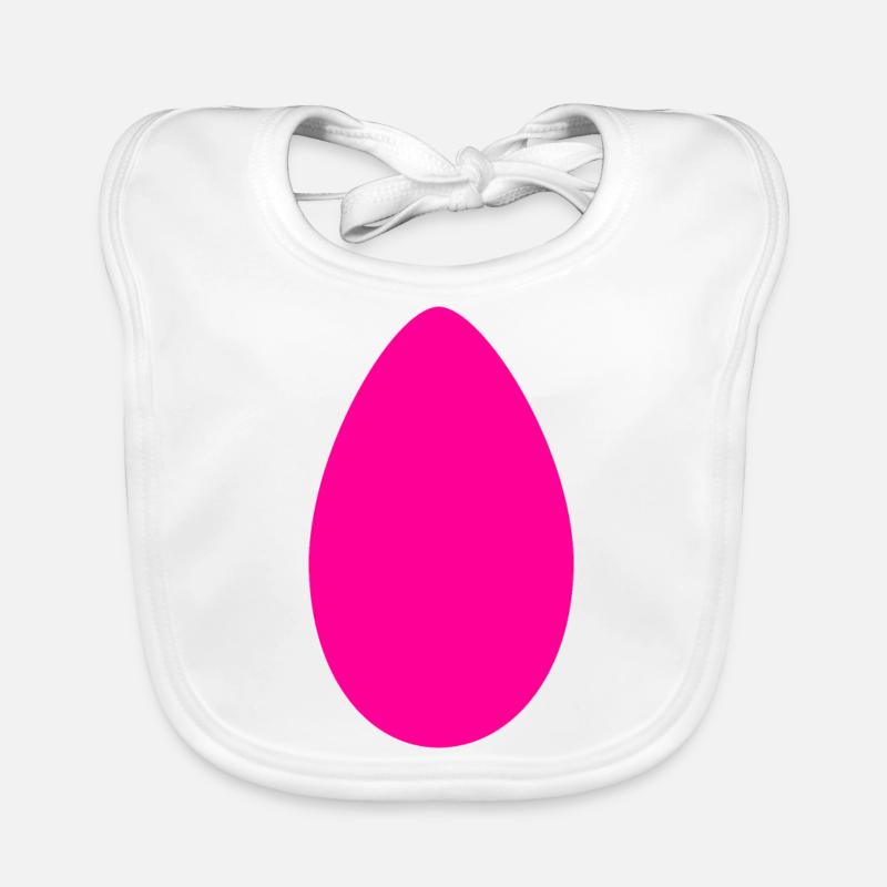 Easter egg Organic Baby Bibs