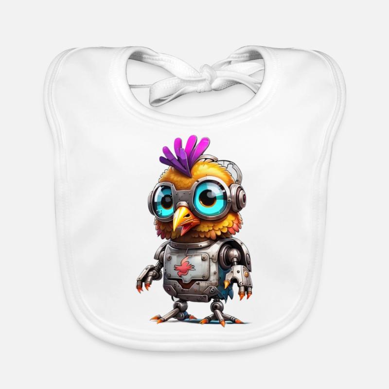 Poulet Robo Bavoir bio Bébé
