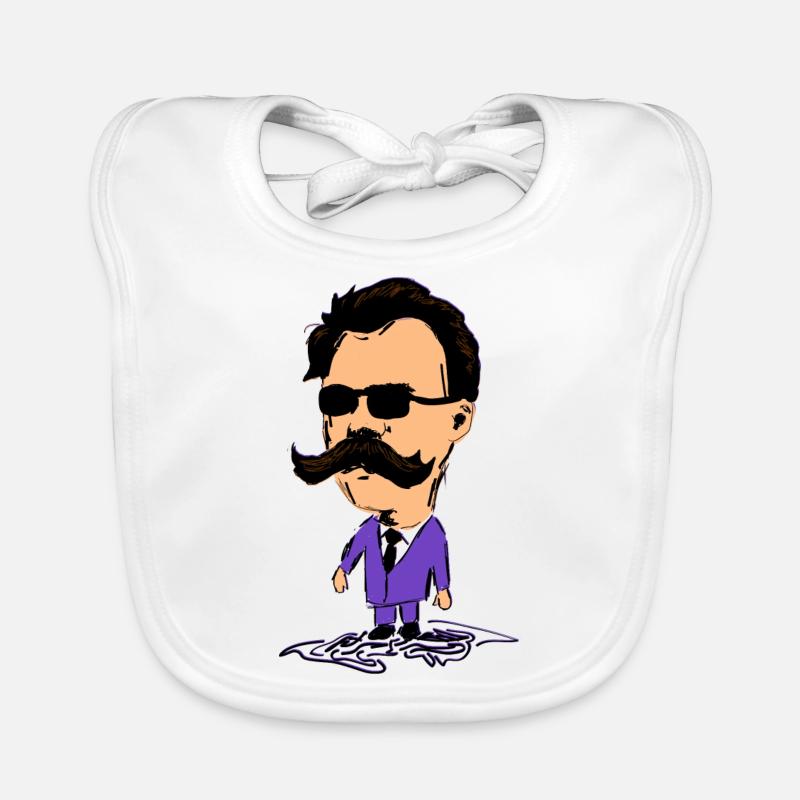 Nietzsche Organic Baby Bibs