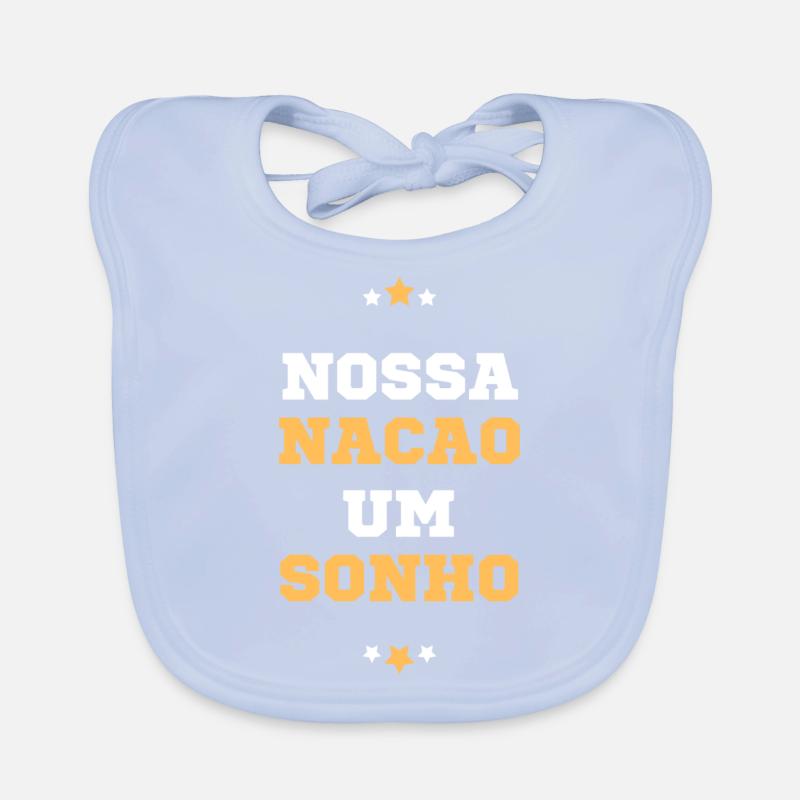 Nossa nacao Bavoir bio Bébé