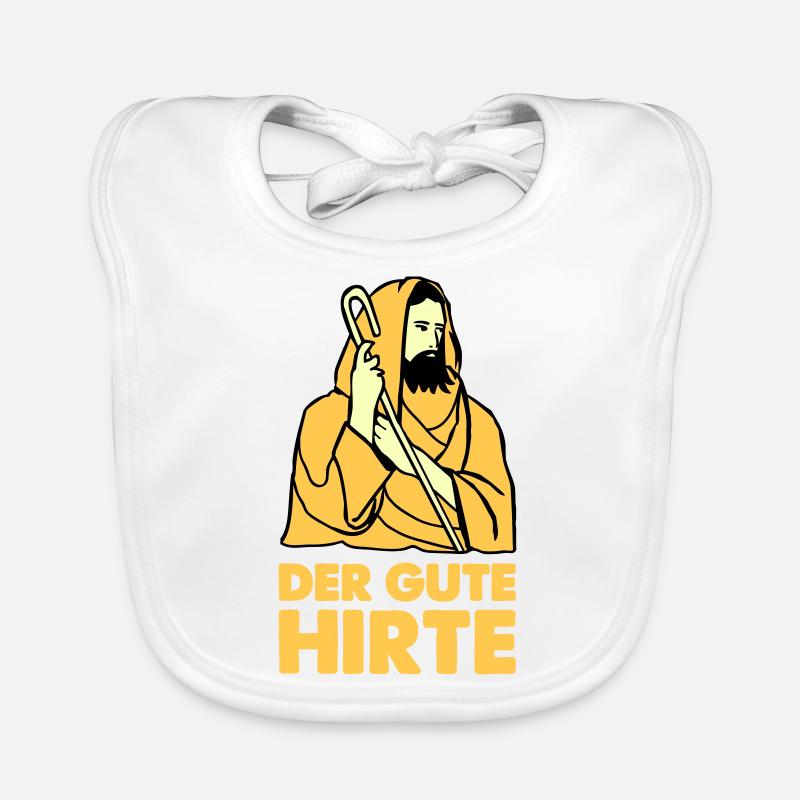 jesus hirte Baby Bio-Lätzchen