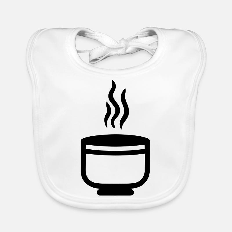 Tasse Kaffee Baby Bio-Lätzchen