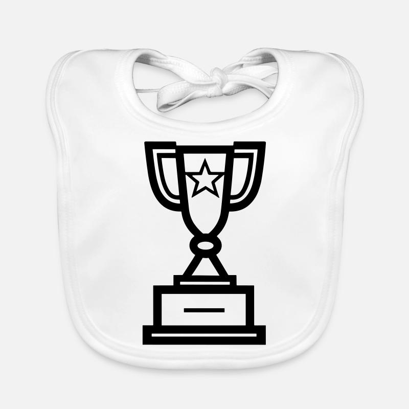 Trophäe Baby Bio-Lätzchen