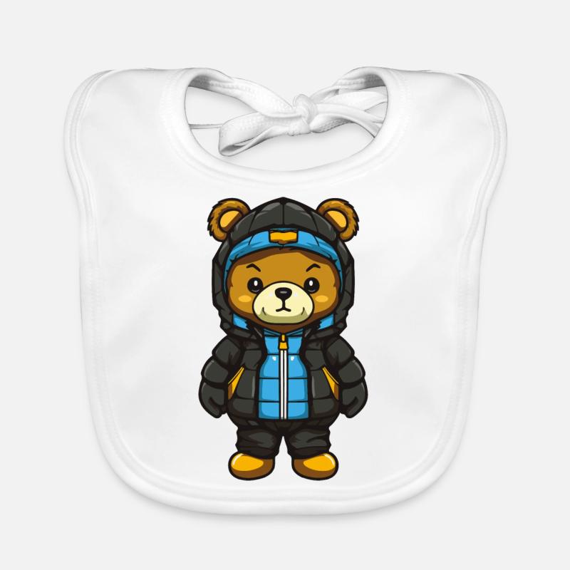 bär comic Baby Bio-Lätzchen