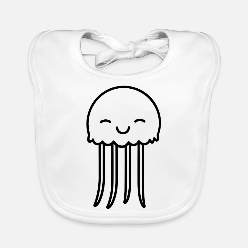 Jellyfish Organic Baby Bibs