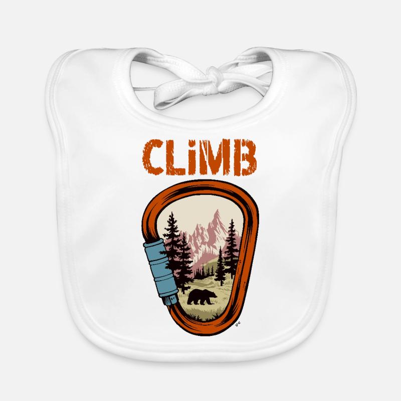 CLIMBER Organic Baby Bibs