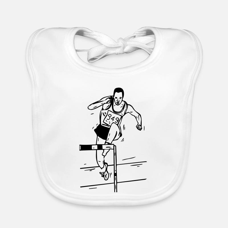 Hurdles - Hurdlers Organic Baby Bibs