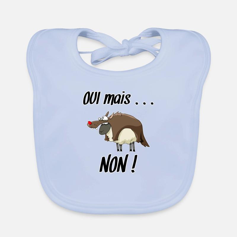 Oui mais Non! Bavoir bio Bébé