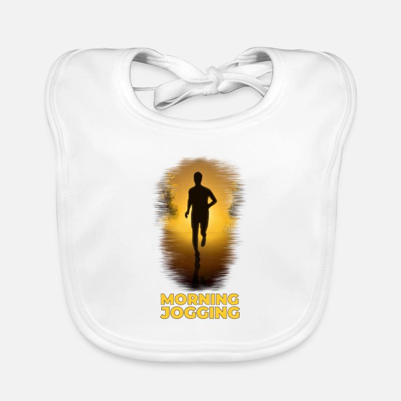 Morning Jogging Organic Baby Bibs