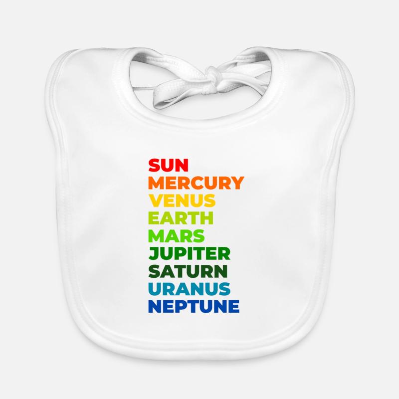 Solar system Organic Baby Bibs