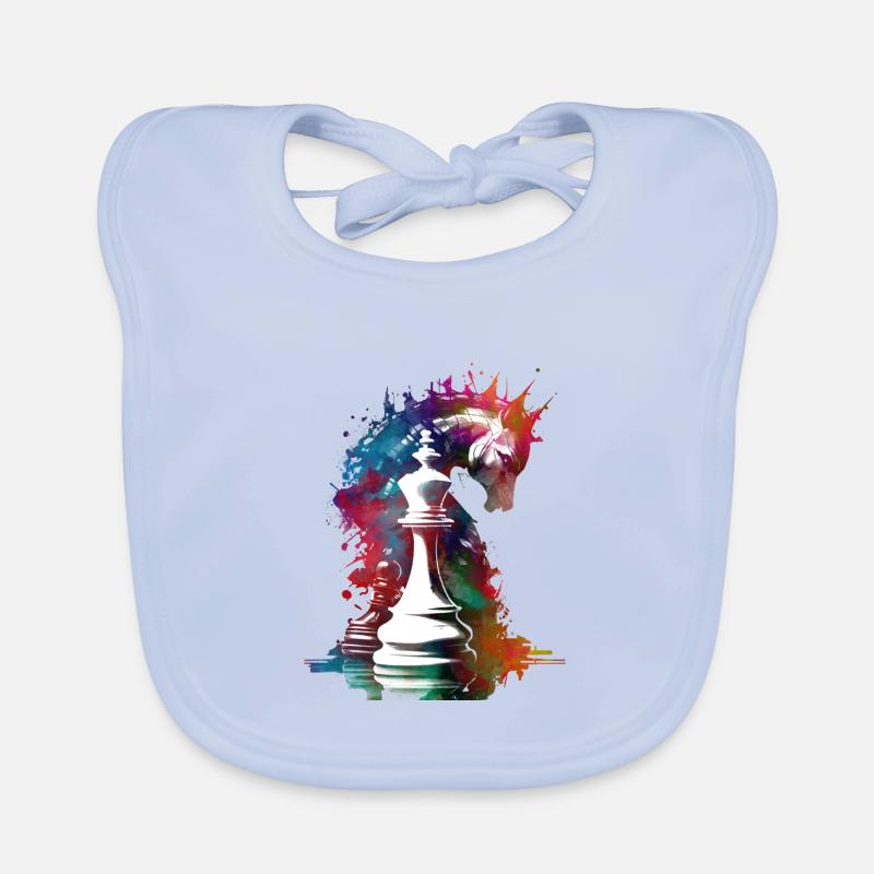 Schach #chess #sport Baby Bio-Lätzchen