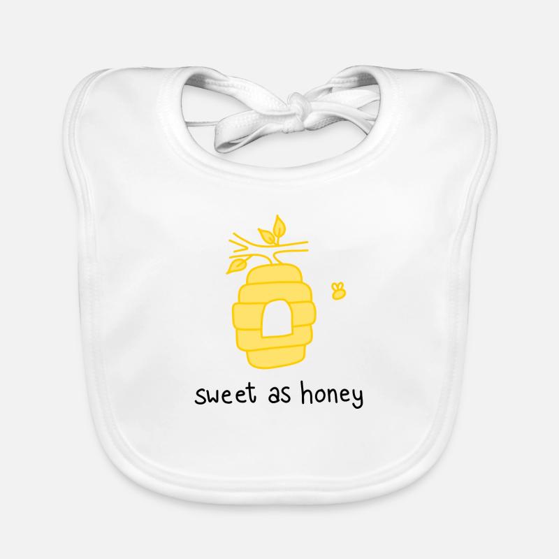 Doux comme du miel Bavoir bio Bébé
