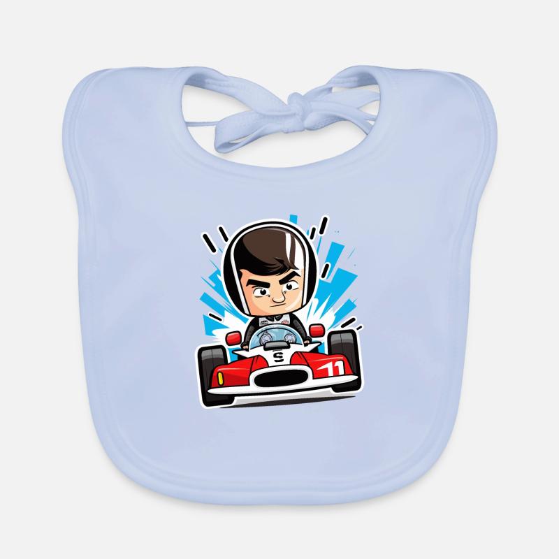 Geschwindigkeits-Dämonen Baby Bio-Lätzchen