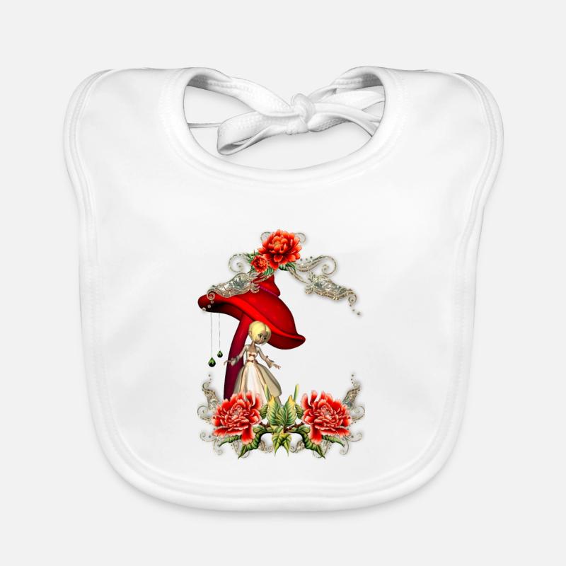 Fée mignonne Bavoir bio Bébé