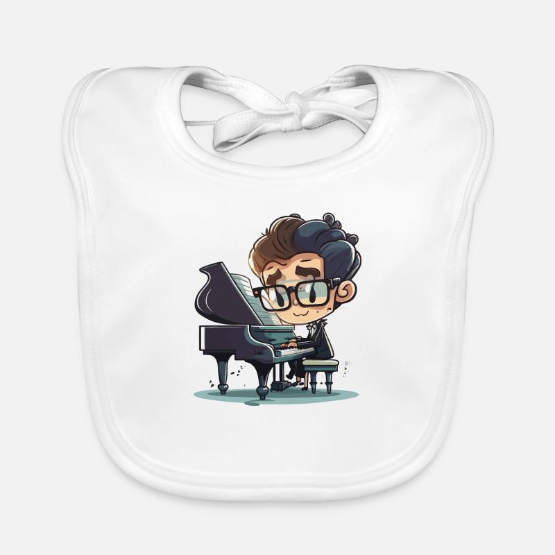 Classical Virtuoso Organic Baby Bibs