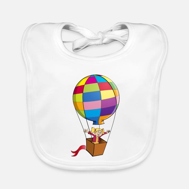 Colorful Balloon Trip Unboxing Organic Baby Bibs