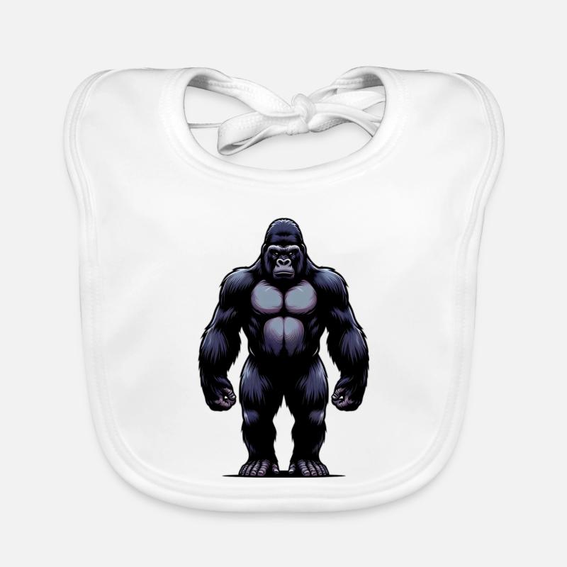 Gorilla Baby Bio-Lätzchen