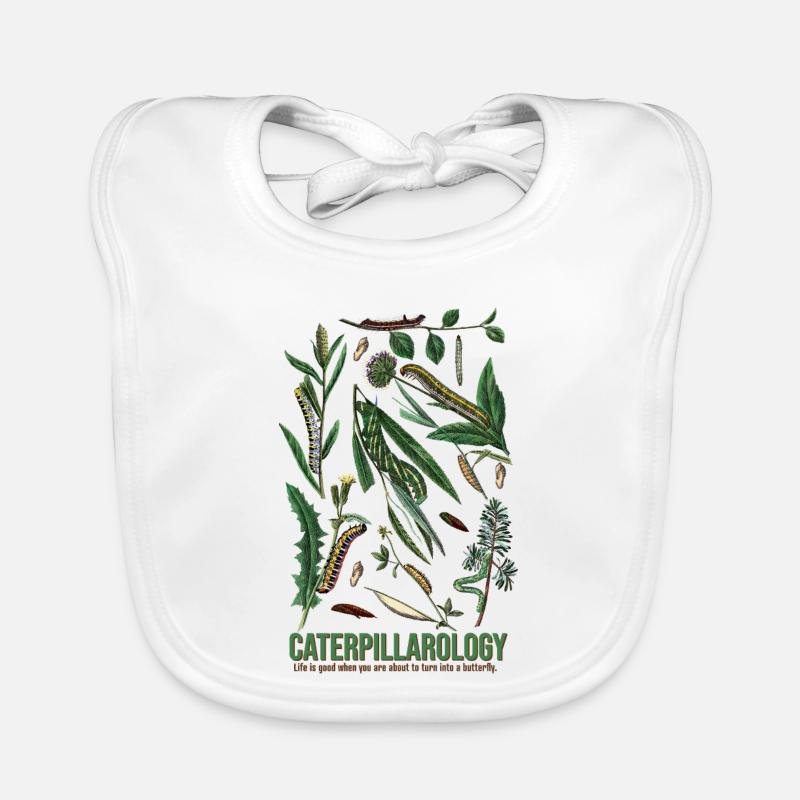 Caterpillarology Nature Study Baby Bio-Lätzchen