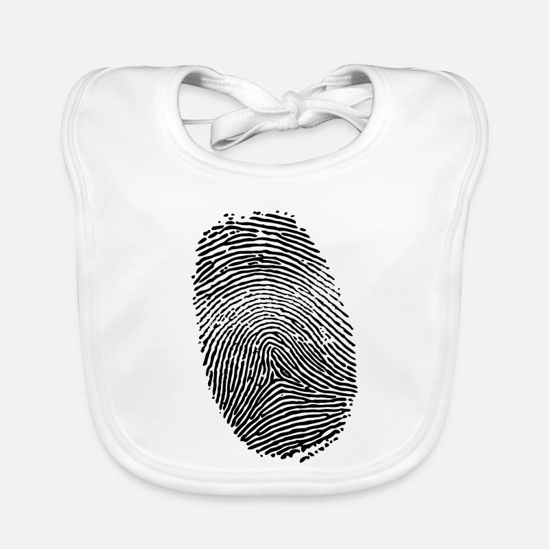 Empreinte digitale Bavoir bio Bébé