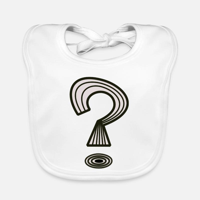 Question mark by Cean Organic Baby Bibs