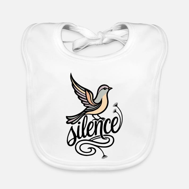 Naissance silencieuse Bavoir bio Bébé