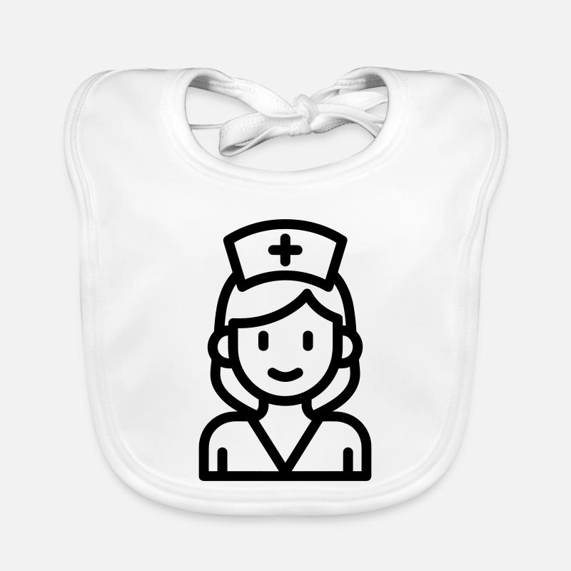 infirmière Bavoir bio Bébé