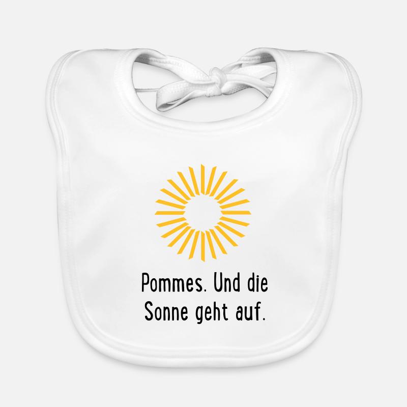 Frites Bavoir bio Bébé