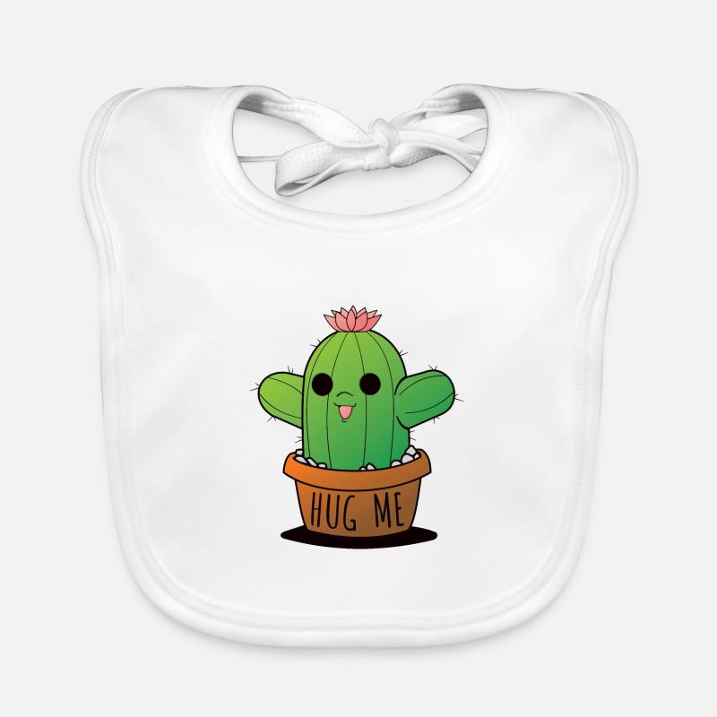 Funny cactus HUG ME Organic Baby Bibs