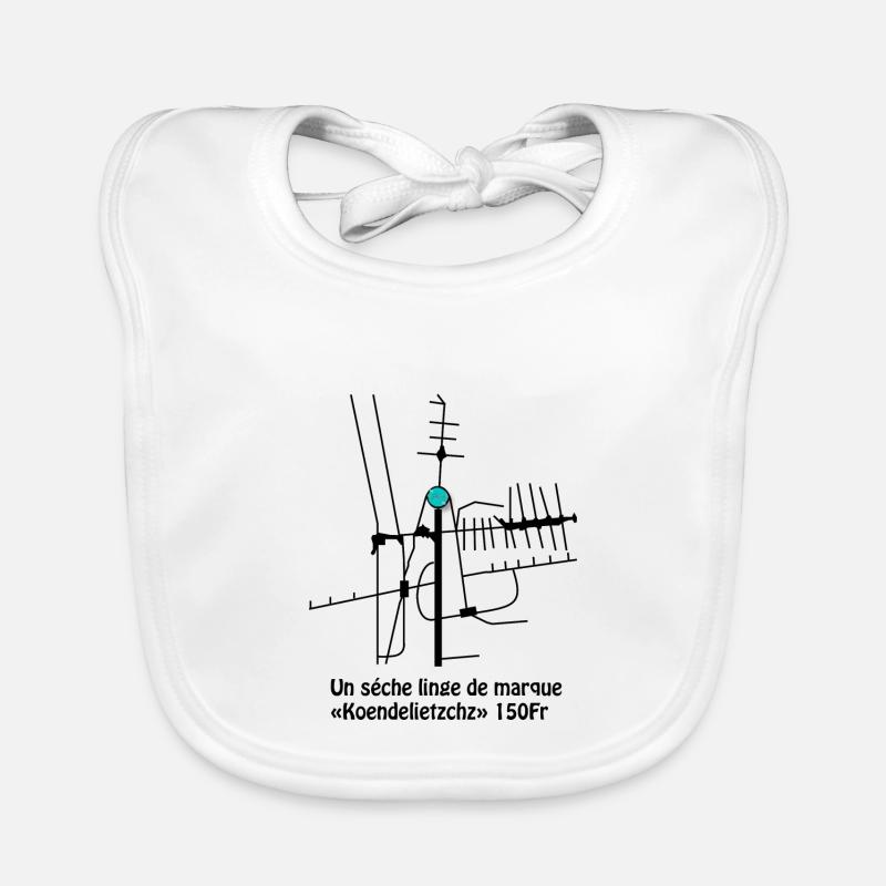 Le sèche linge Koendelietzsche Bavoir bio Bébé