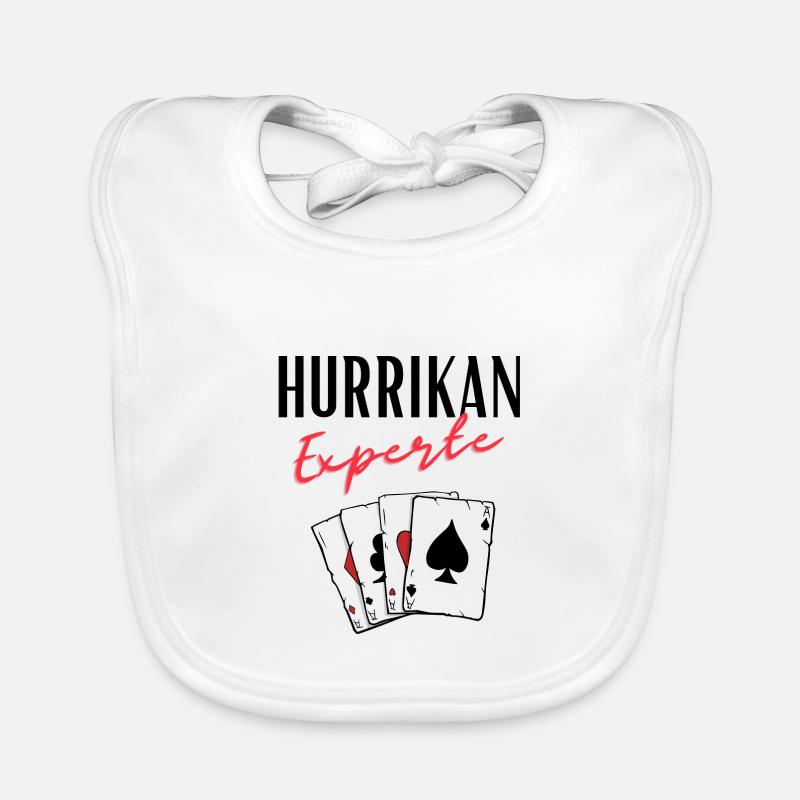 Hurrikan Experte Baby Bio-Lätzchen