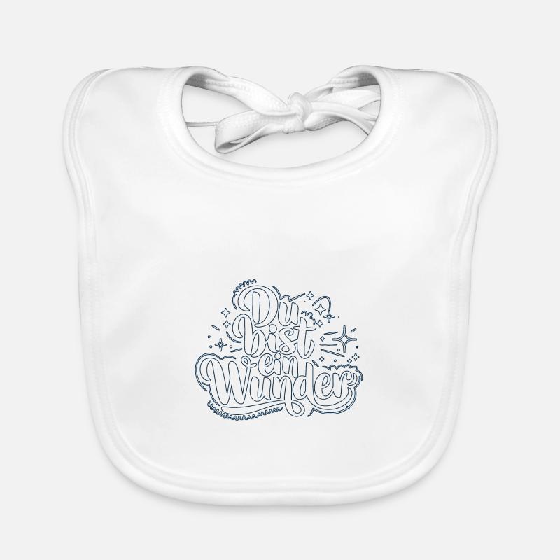 Vous êtes un miracle Bavoir bio Bébé