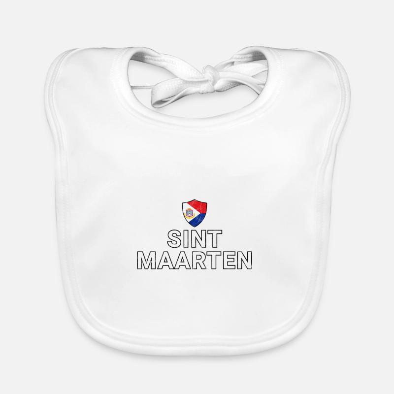 Sint Maarten Organic Baby Bibs