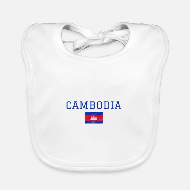 Cambodge Bavoir bio Bébé