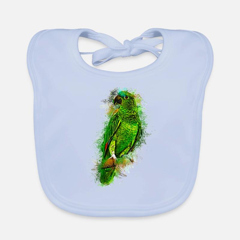 parrot Organic Baby Bibs