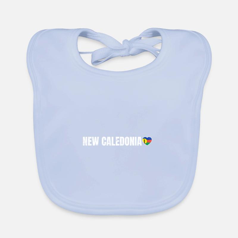Nouvelle-Calédonie Bavoir bio Bébé