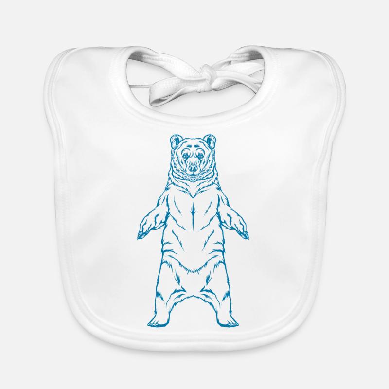 Braunbär Baby Bio-Lätzchen