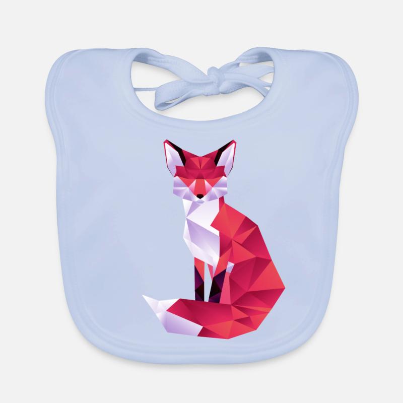 Fox red Organic Baby Bibs