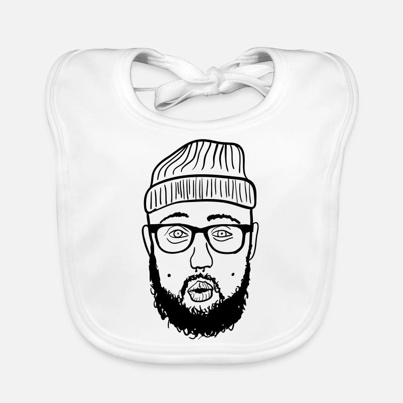 Hipster Baby Bio-Lätzchen