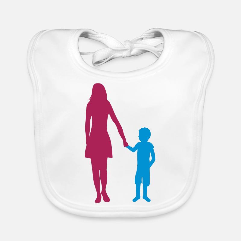 sohn mutter muttertag mama und junge muttertag kin Baby Bio-Lätzchen