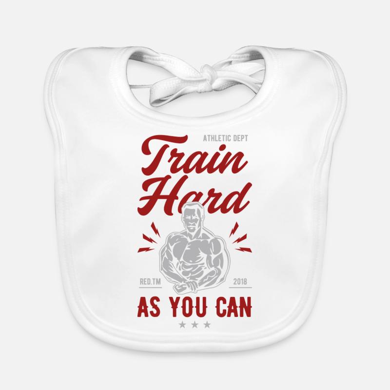 Train Hard Bavoir bio Bébé