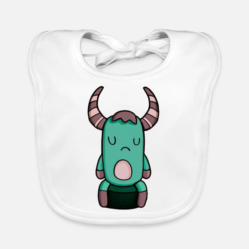 Sad Monsta Organic Baby Bibs
