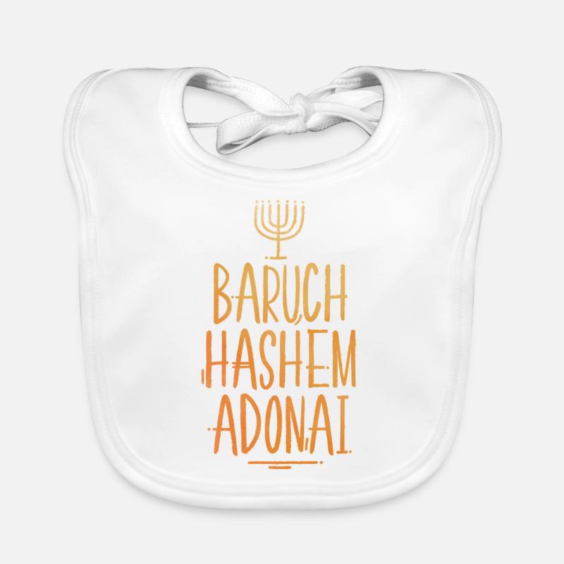 Baruch Hashem Adonaï Bavoir bio Bébé