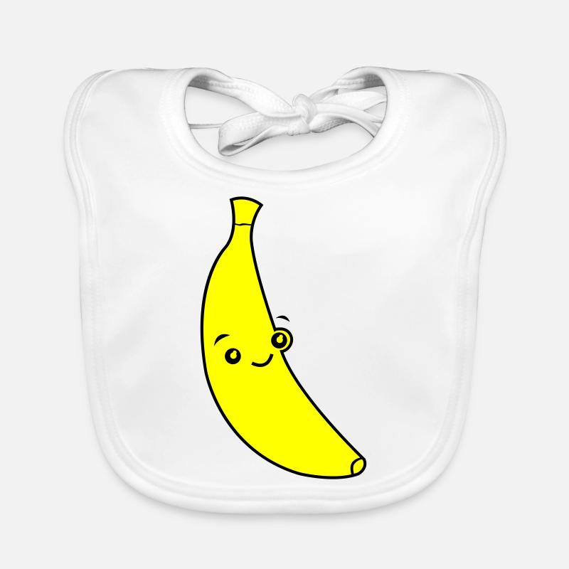 Drôle de banane Bavoir bio Bébé