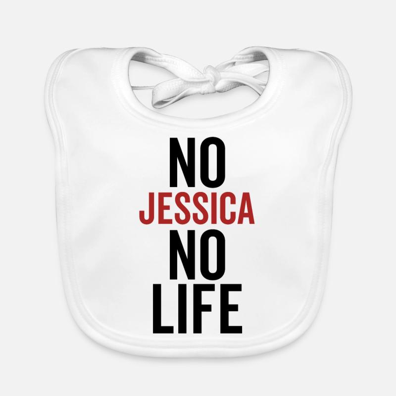 Pas de Jessica Pas de vie Bavoir bio Bébé