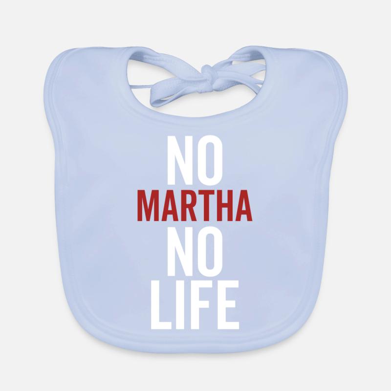 Pas de Martha Pas de vie Bavoir bio Bébé