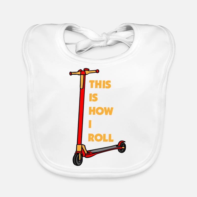 E-Scooter Roller Scooter Bavoir bio Bébé