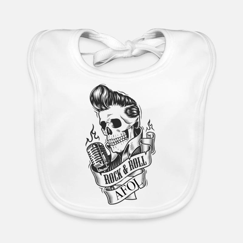 Rock Roll Baby Bio-Lätzchen