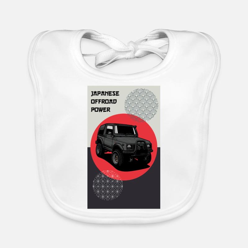 Offroad // Fun // Geländewagen Baby Bio-Lätzchen